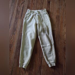 Beige  Lululemon Jogger Sweatpants